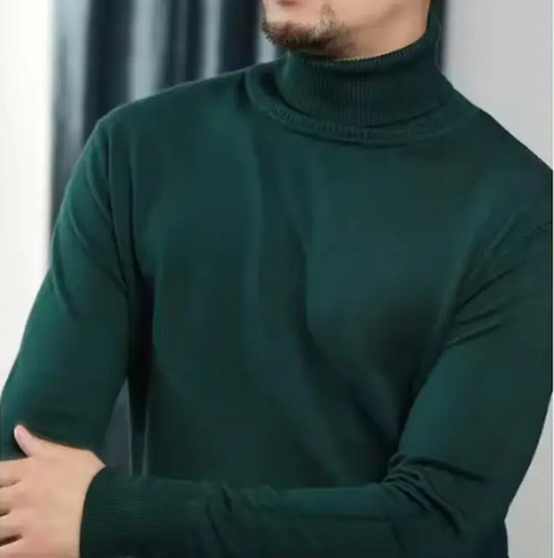 Cosy turtleneck jumper in fine knit