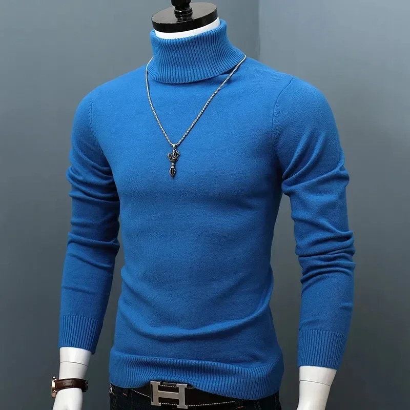 Tight-fitting knitted jumper slim fit