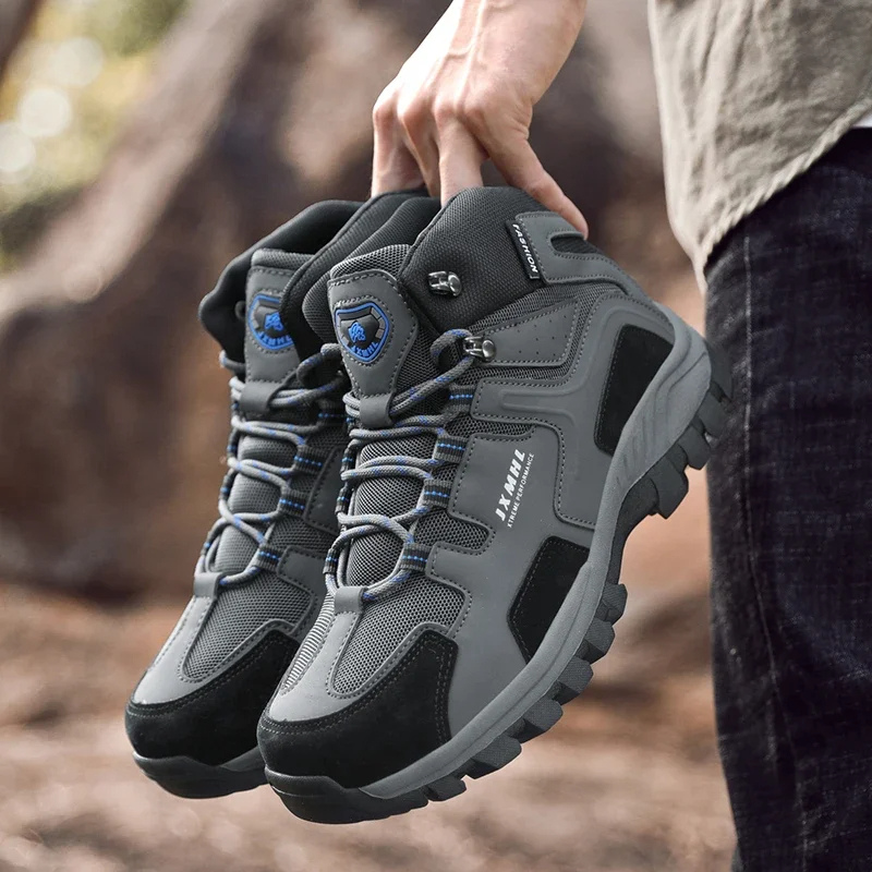 Hiking Shoes Men Waterproof Non-slip Outdoor Trekking Shoes