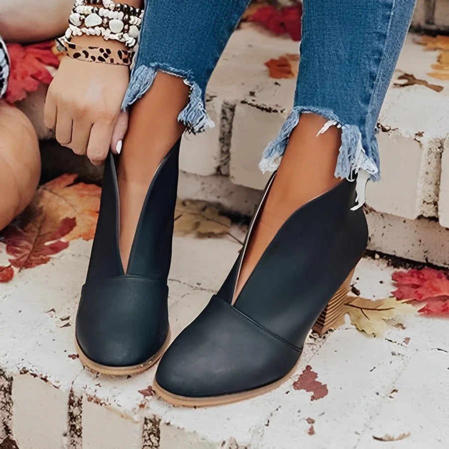 Booties | Stylish Open Ankle Boots