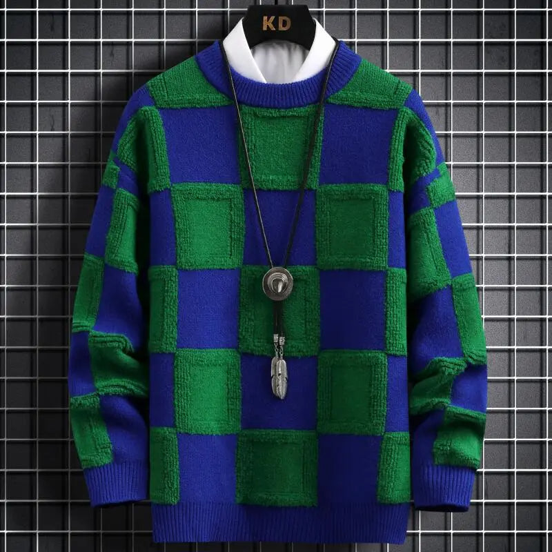 Luxury Plaid Sweater