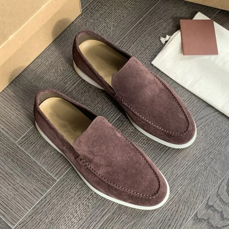 Men's casual suede loafers