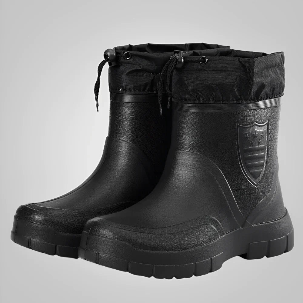 Waterproof men's winter boots