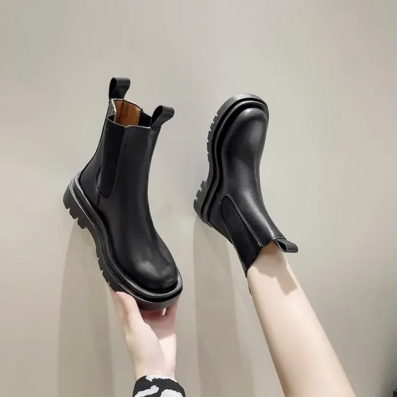 Women's Boots Easy Slip On with Elastic Sides