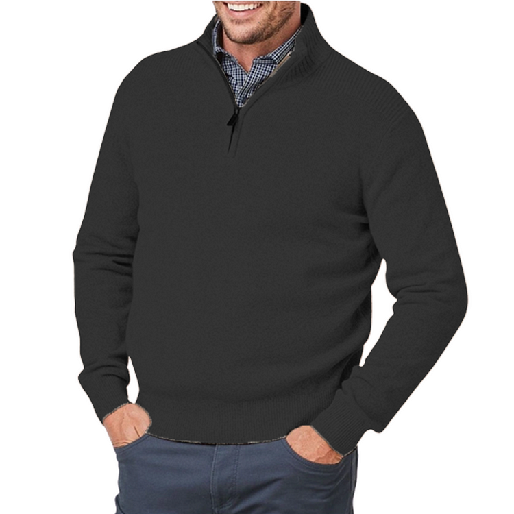 Men's three-quarter zip jumper