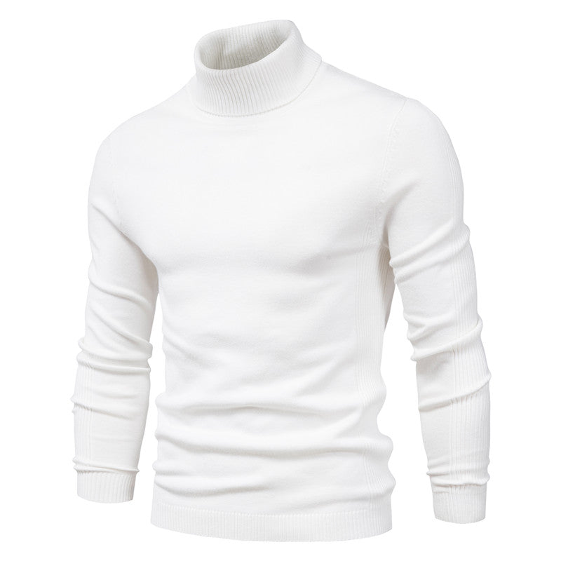 Men's Turtleneck Basic Cashmere Base Sweater