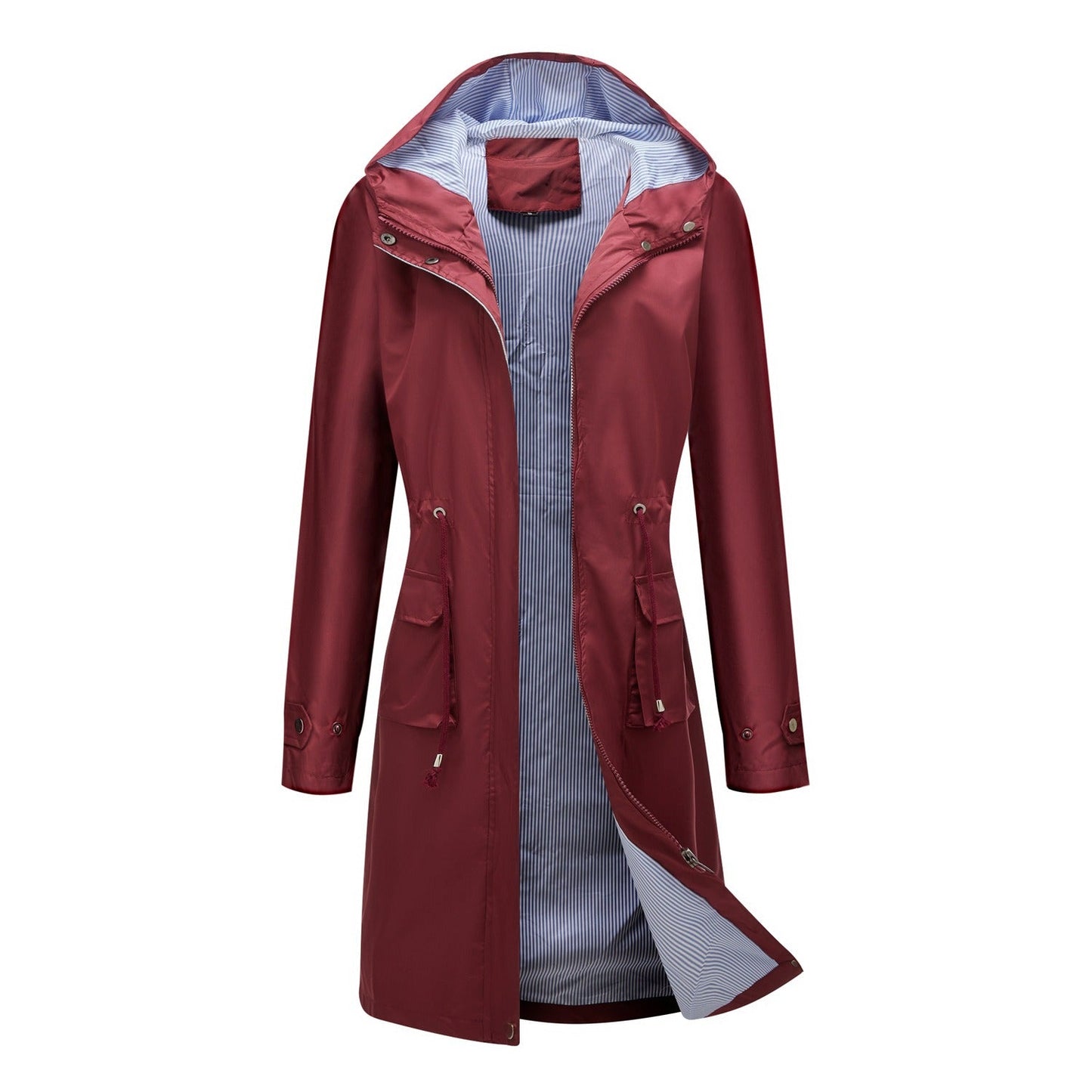 Women - Lightweight Windbreaker Jacket - Stylish with Hood - Perfect Outdoor Companion