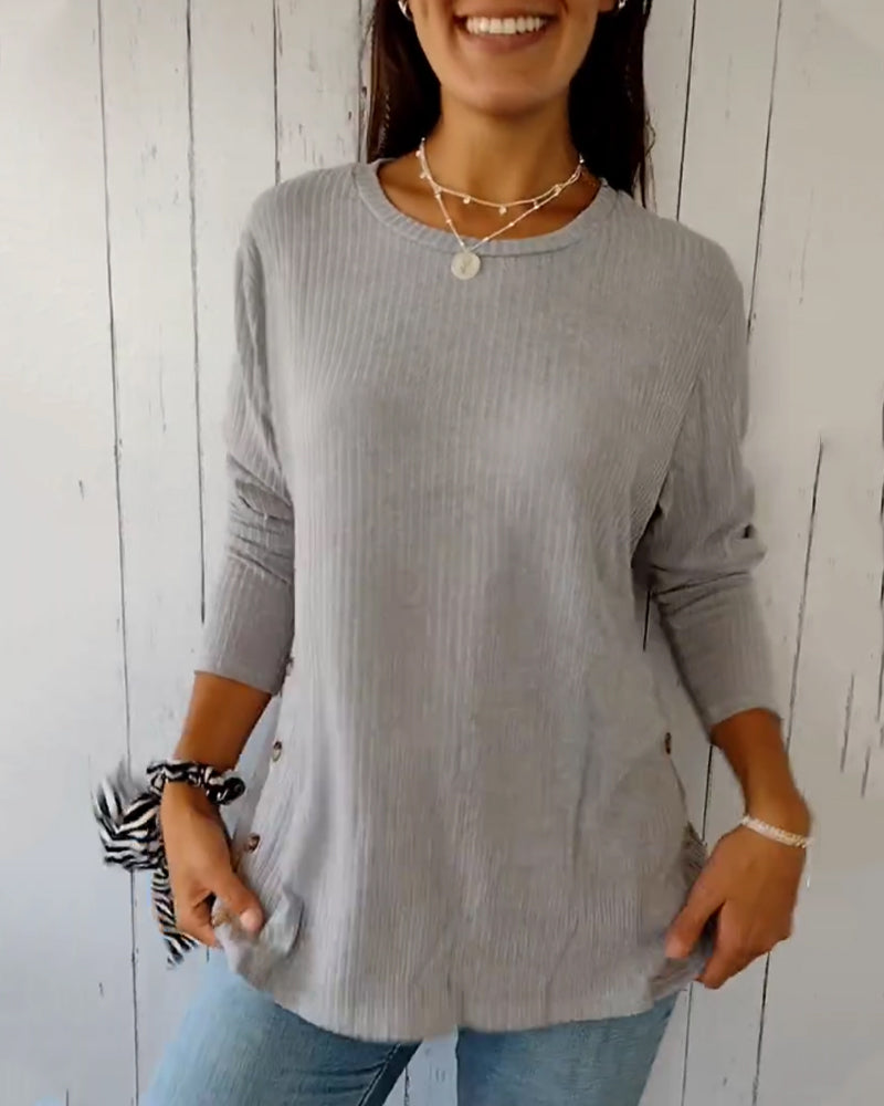 Long-sleeved top