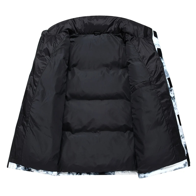 Puffer jacket with insulation and large pockets