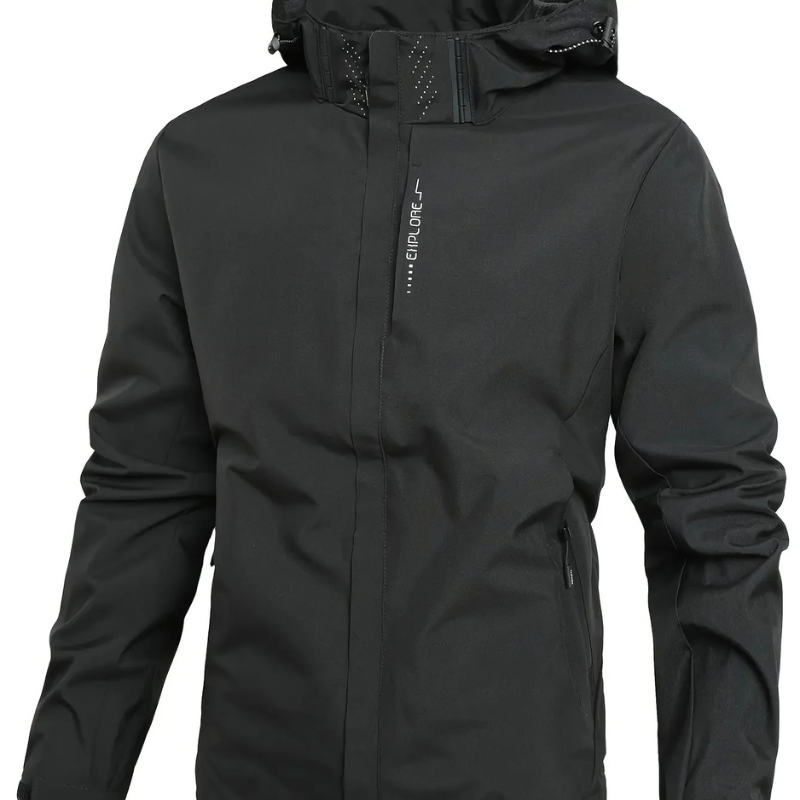 Men's mackintosh Breathable Waterproof with detachable hood