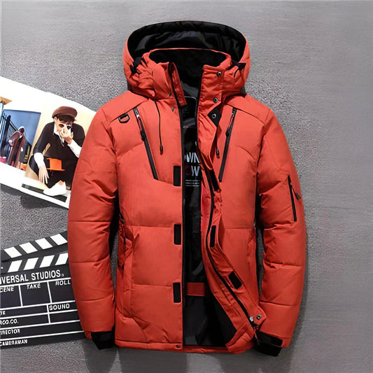 Luxurious down jacket