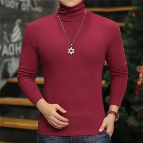 Breathable turtleneck jumper for everyday wear