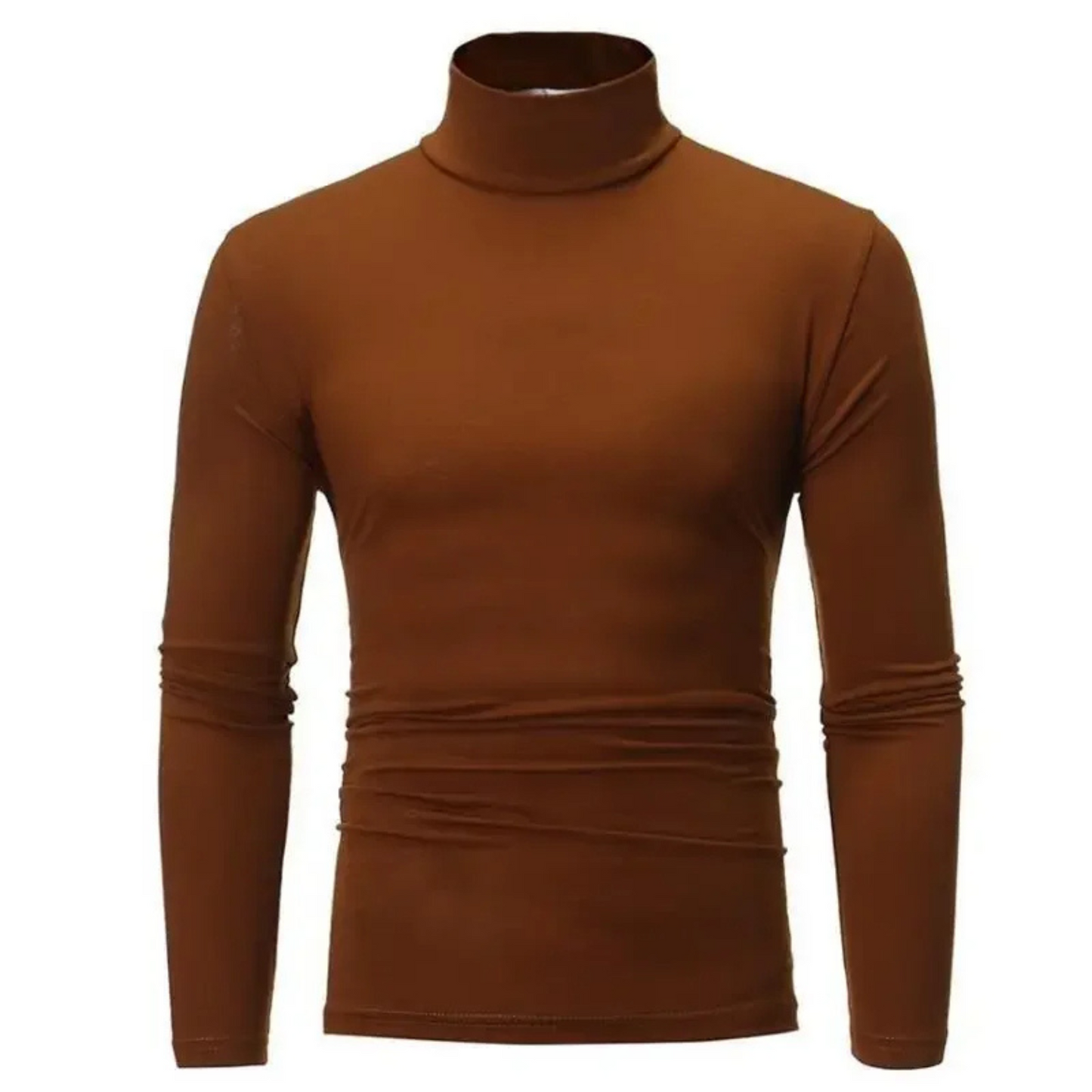 Lightweight turtleneck jumper for sport and leisure