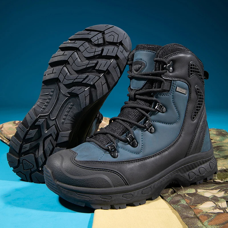 Hiking Shoes Men Waterproof Non-slip Outdoor Boots