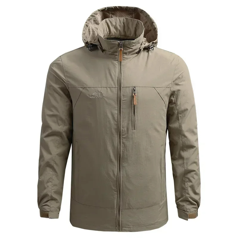 Men's mackintosh Waterproof Breathable with zip pockets