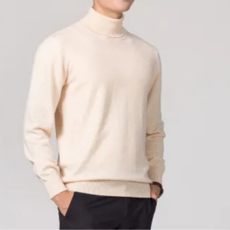 Elegant knit  turtleneck jumper men