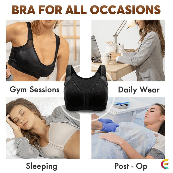 Comfy bra with adjustable support