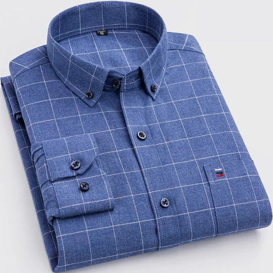 Elegant check shirt