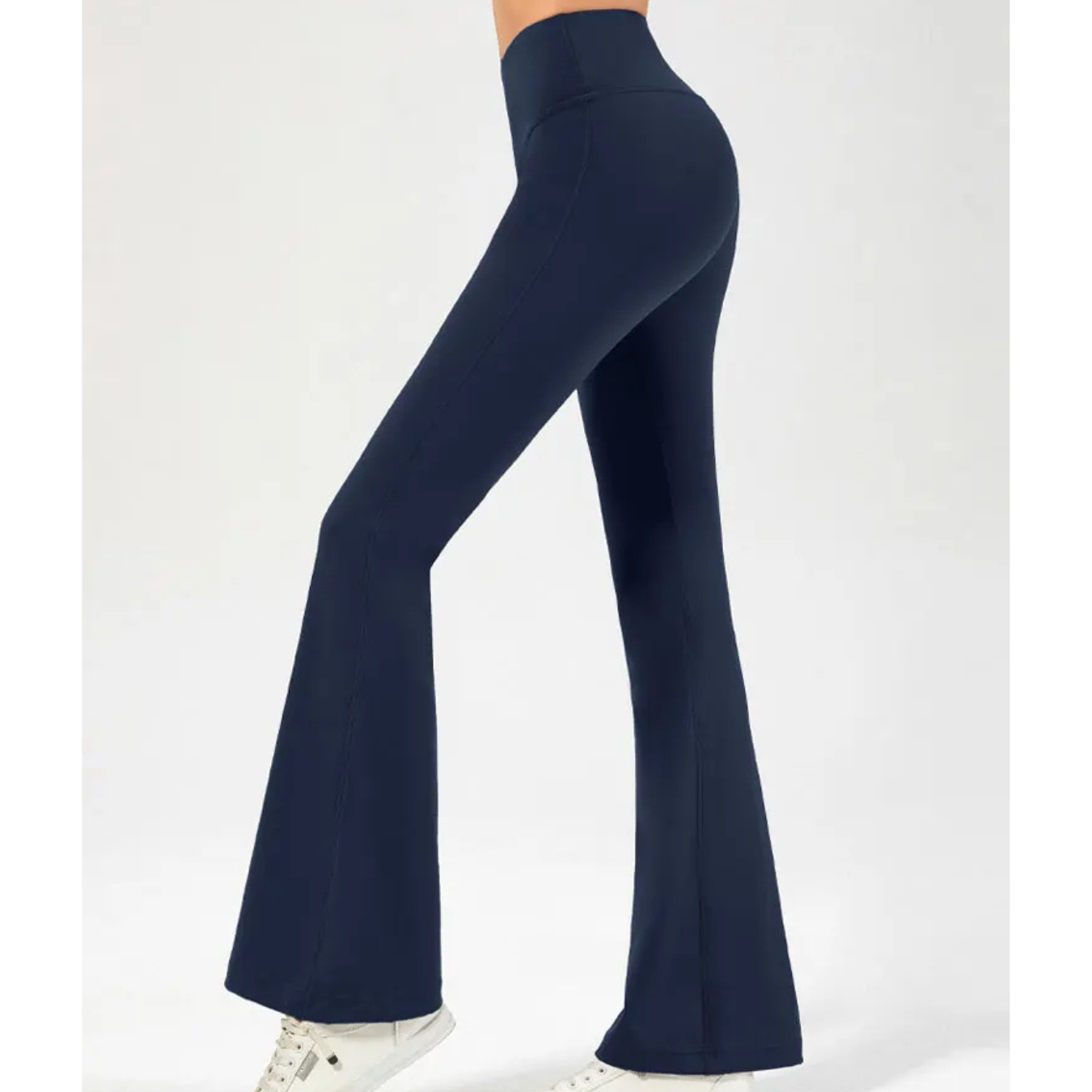 Seamless Flared Pants Ladies with High Waist and Stretch