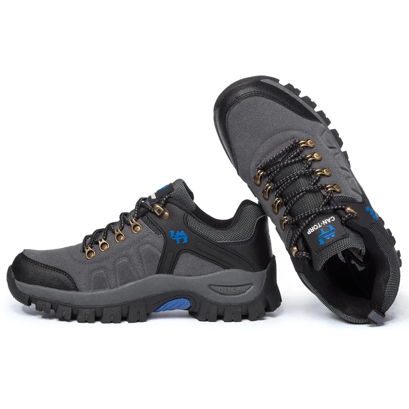 Hiking Shoes Men Waterproof Breathable Outdoor Shoes