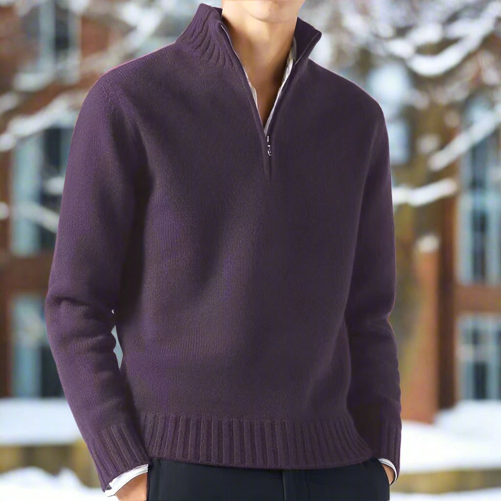 Men - Cashmere Jumper - Warm & Thick - Cozy Winter Essential for Ultimate Comfort