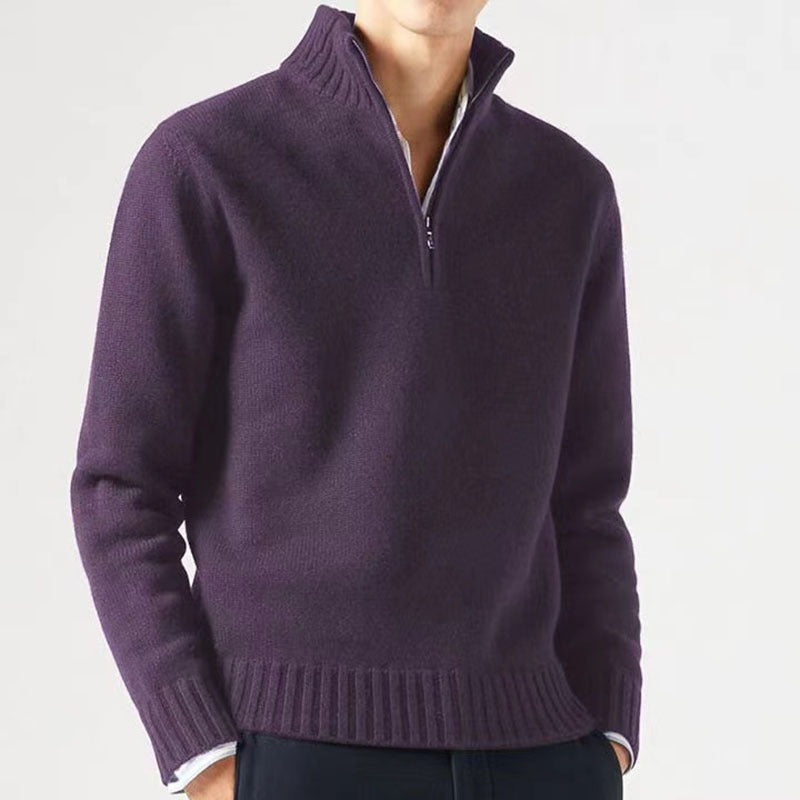 Men - Cashmere Jumper - Warm & Thick - Cozy Winter Essential for Ultimate Comfort