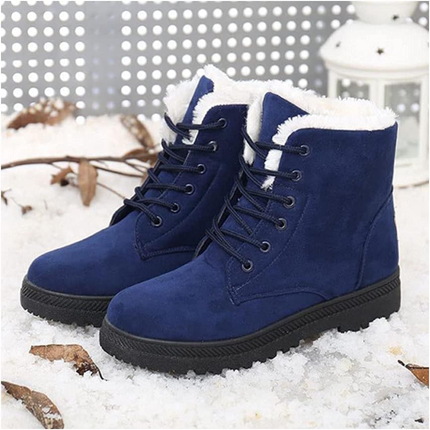 Ladies winter boots with lining