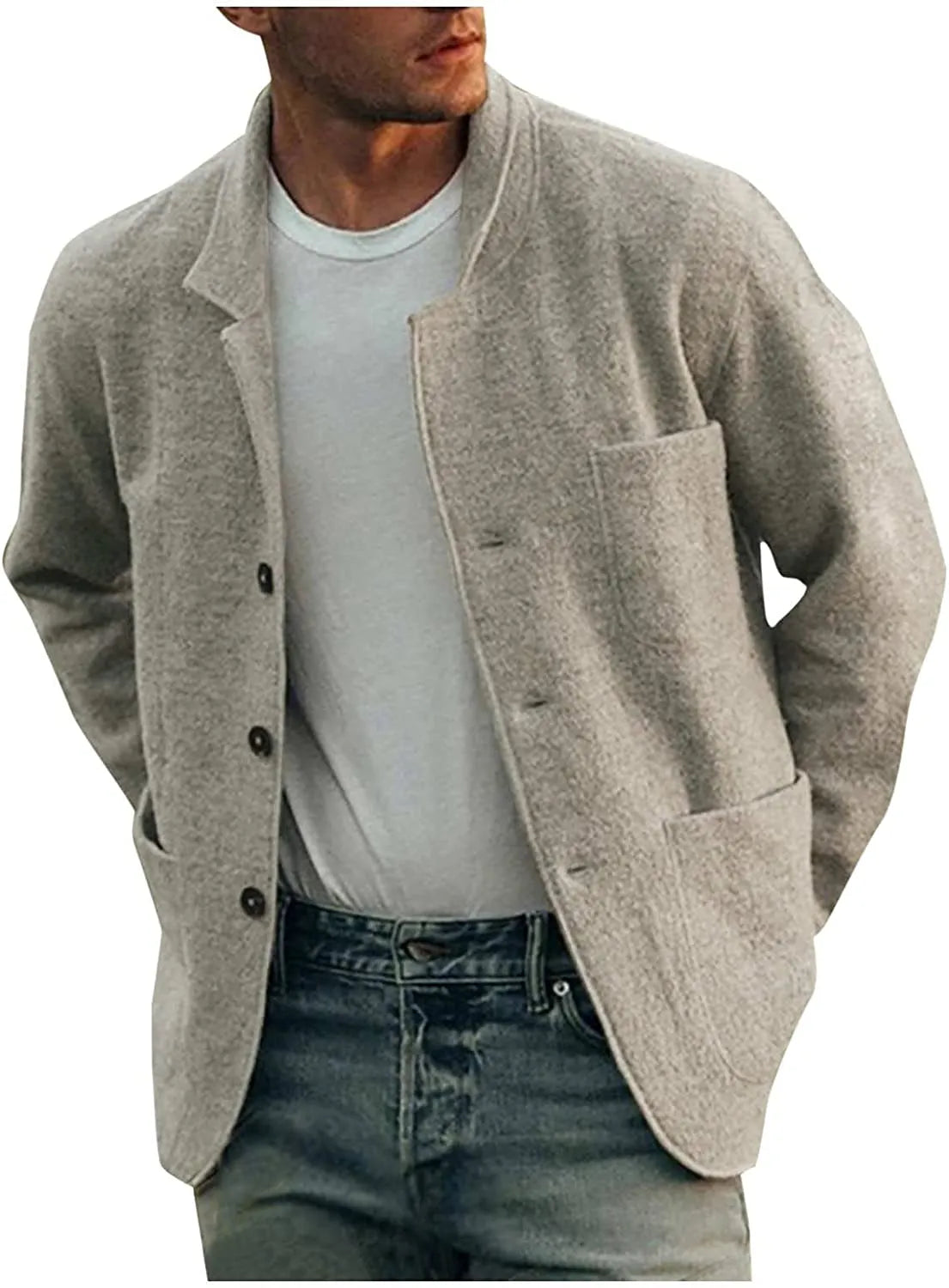 Streetwear blazer jacket for men