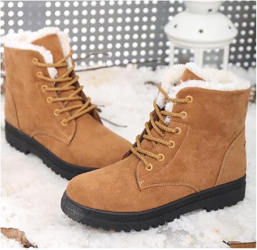 Ladies winter boots with lining