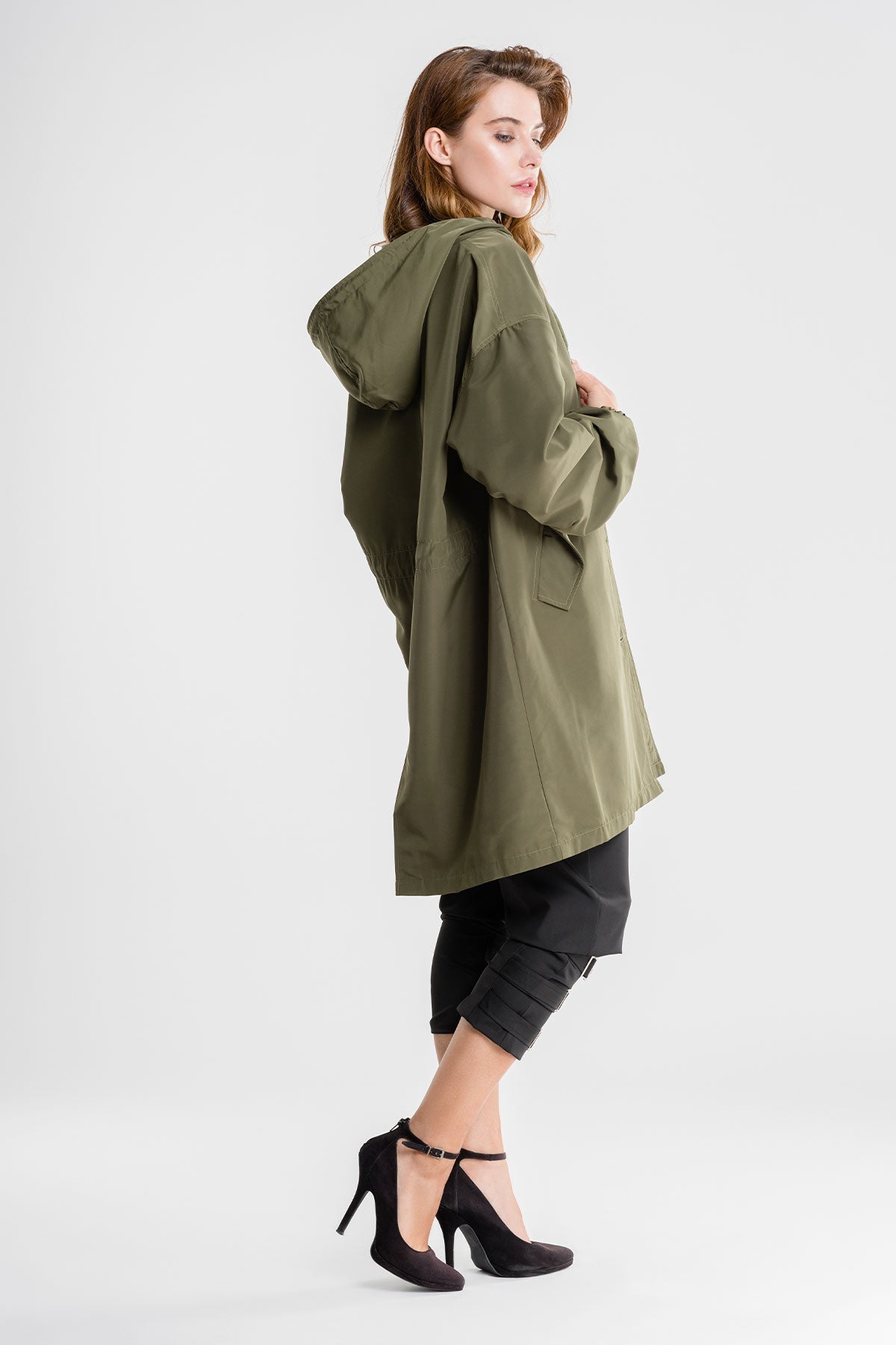 Chic rain jacket for wet days