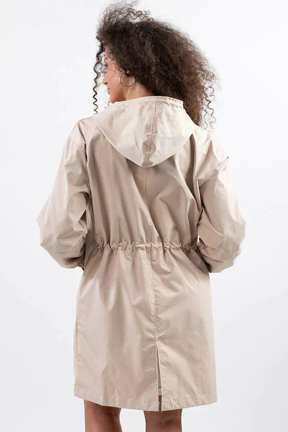 Chic rain jacket for wet days