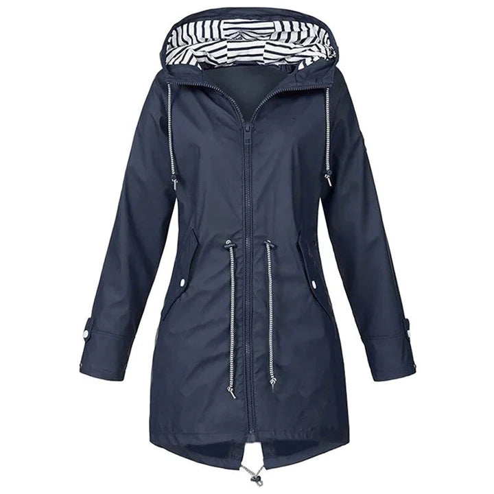 Women - Waterproof Mackintosh - Long Length - Optimal Rain Protection for Wet Days