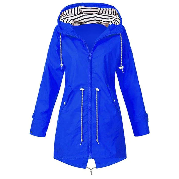 Women - Waterproof Mackintosh - Long Length - Optimal Rain Protection for Wet Days