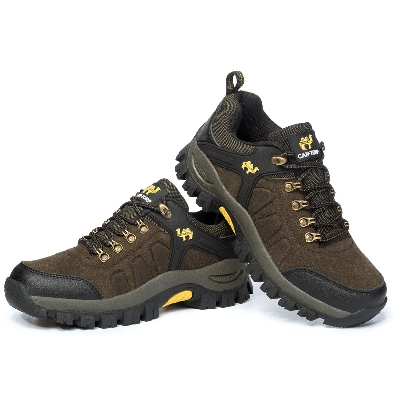 Hiking Shoes Men Waterproof Breathable Outdoor Shoes