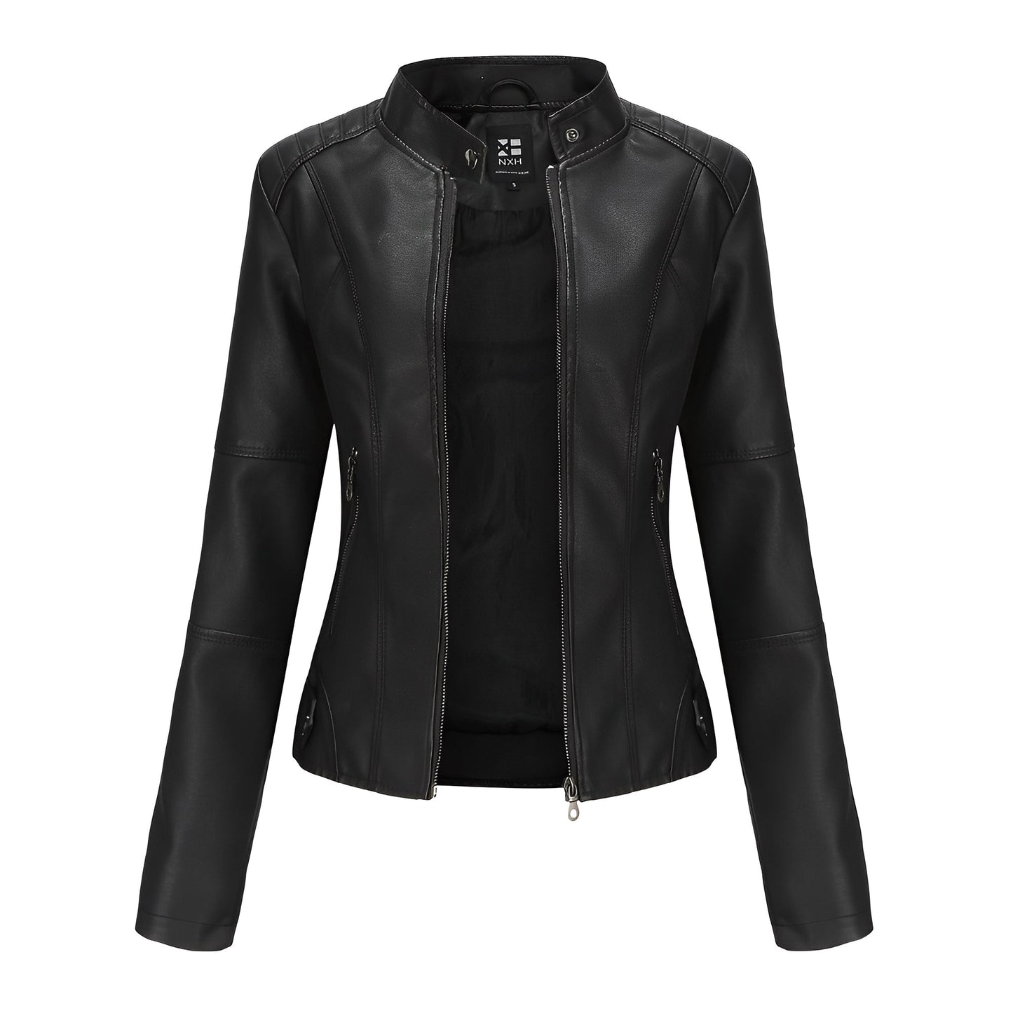 Women - Leather Jacket - Genuine Leather - Stylish & Comfortable All-Season Outerwear