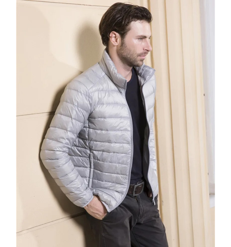 Men's Casual quilted transition jacket