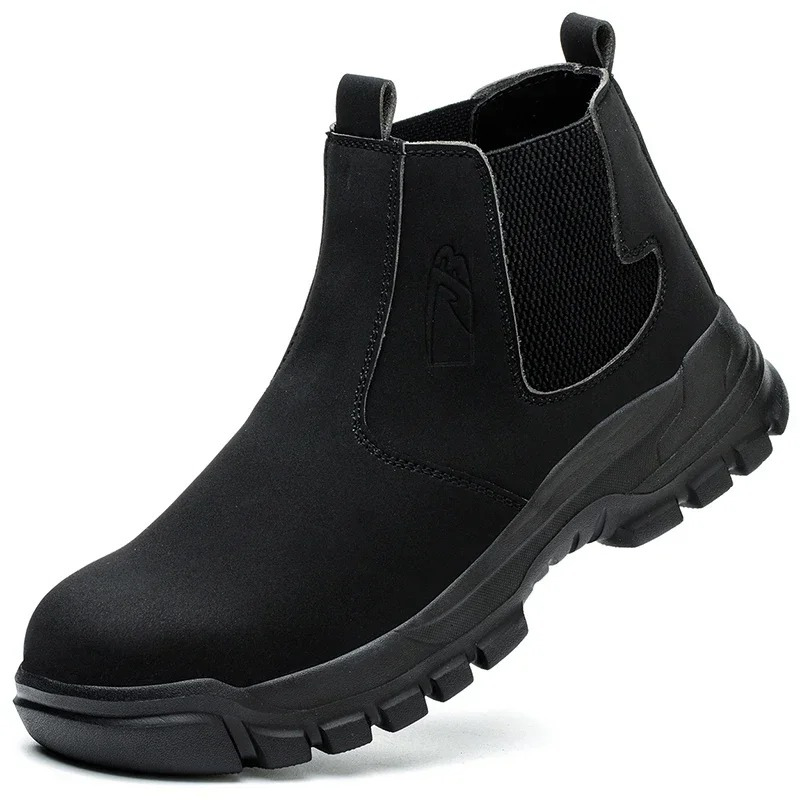 Boots with waterproof upper and padded sole