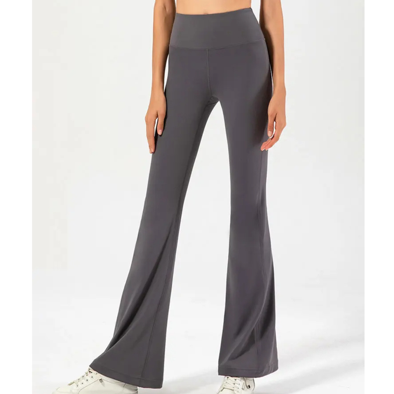 Seamless Flared Pants Ladies with High Waist and Stretch