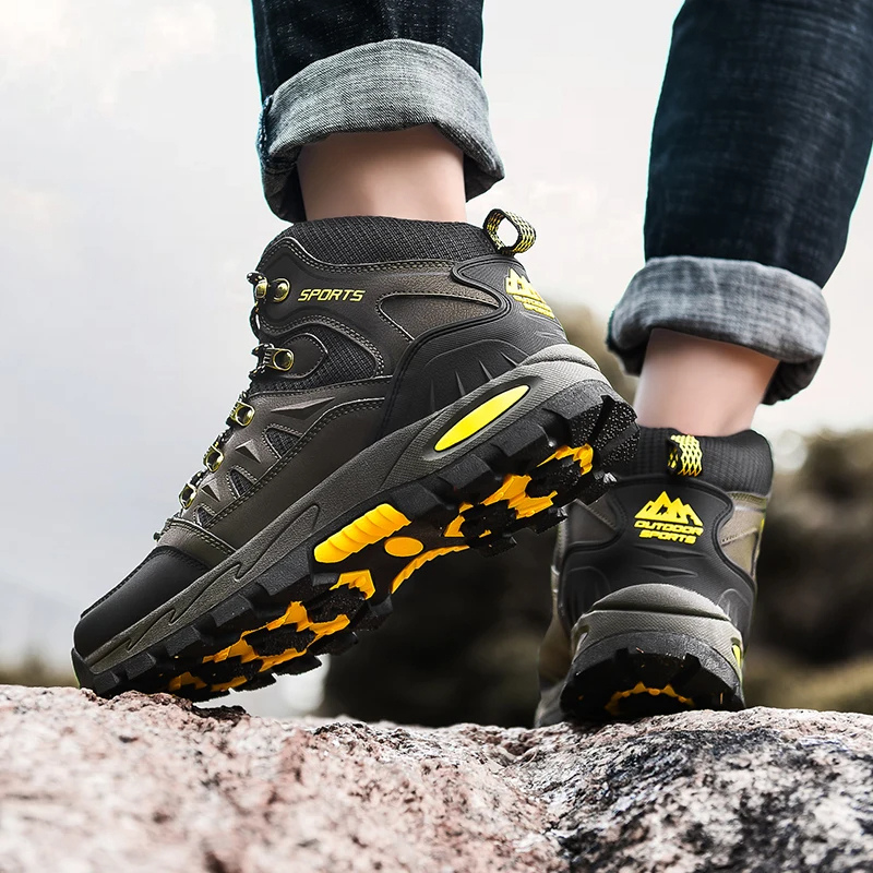 Hiking boots for men Waterproof trekking boots