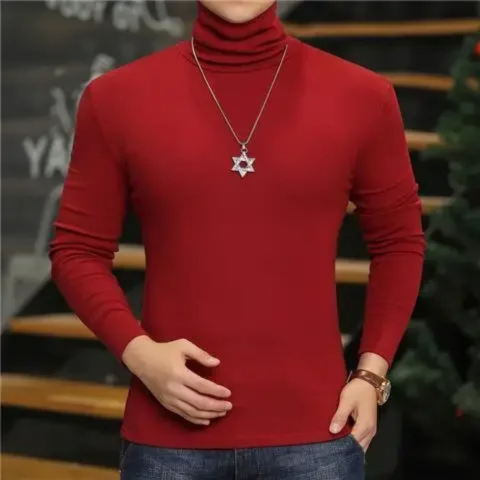 Breathable turtleneck jumper for everyday wear