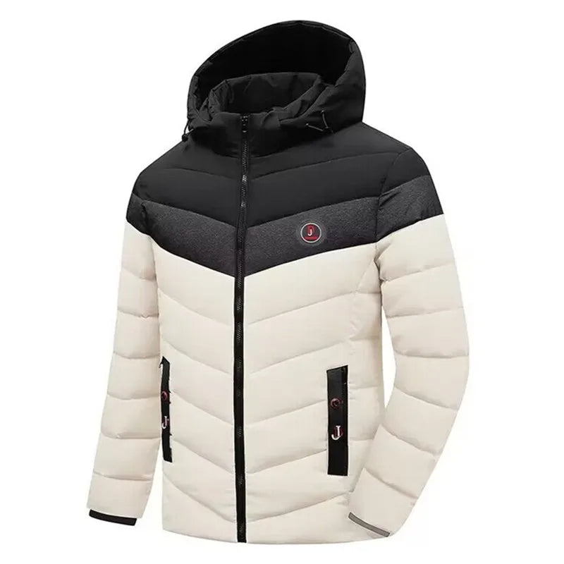 Comfy hooded winter jacket