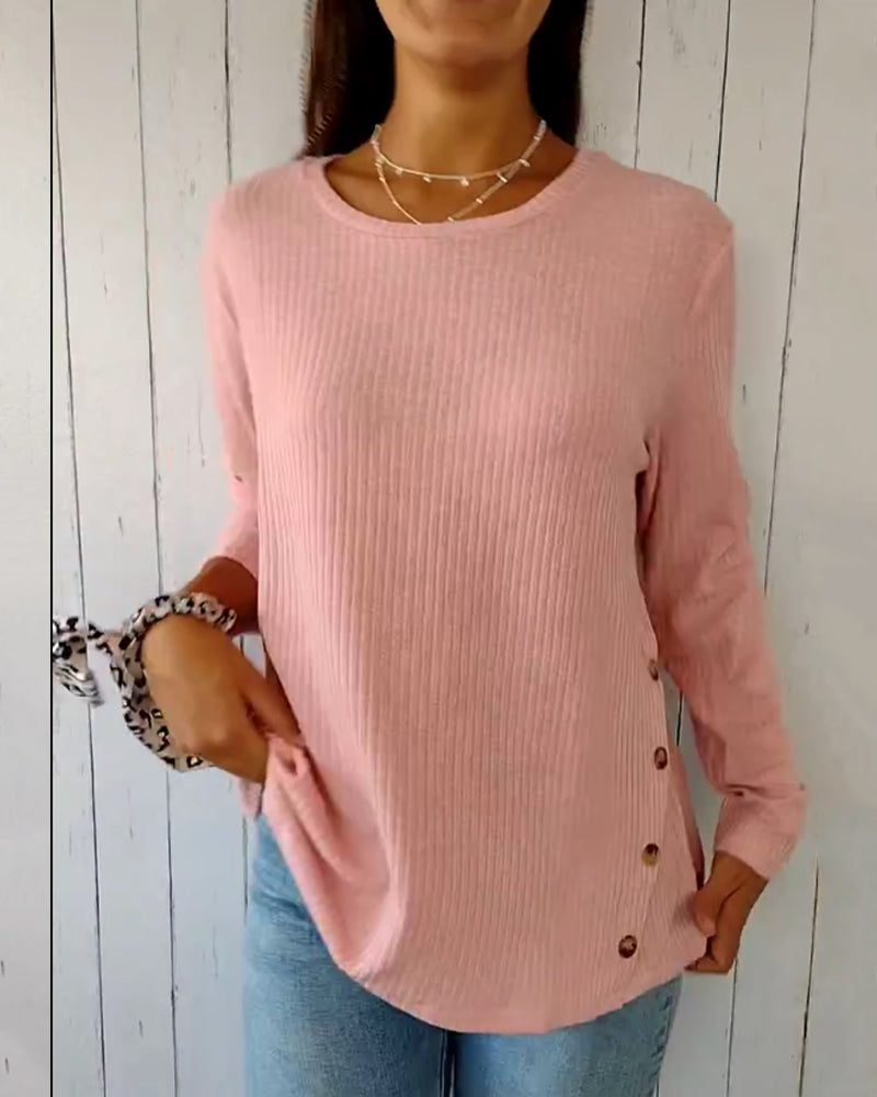 Long-sleeved top