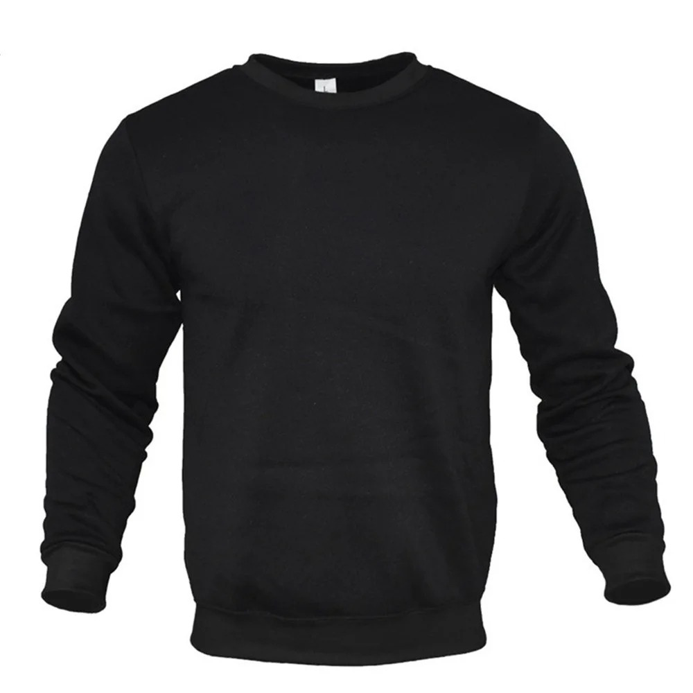 Round neck long sleeve basic jumper