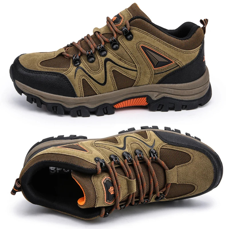 Hiking Shoes Men Breathable Non-slip Outdoor Trekking Shoes