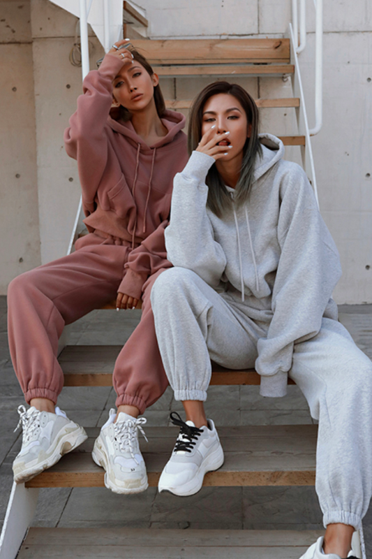 Oversized sportswear set