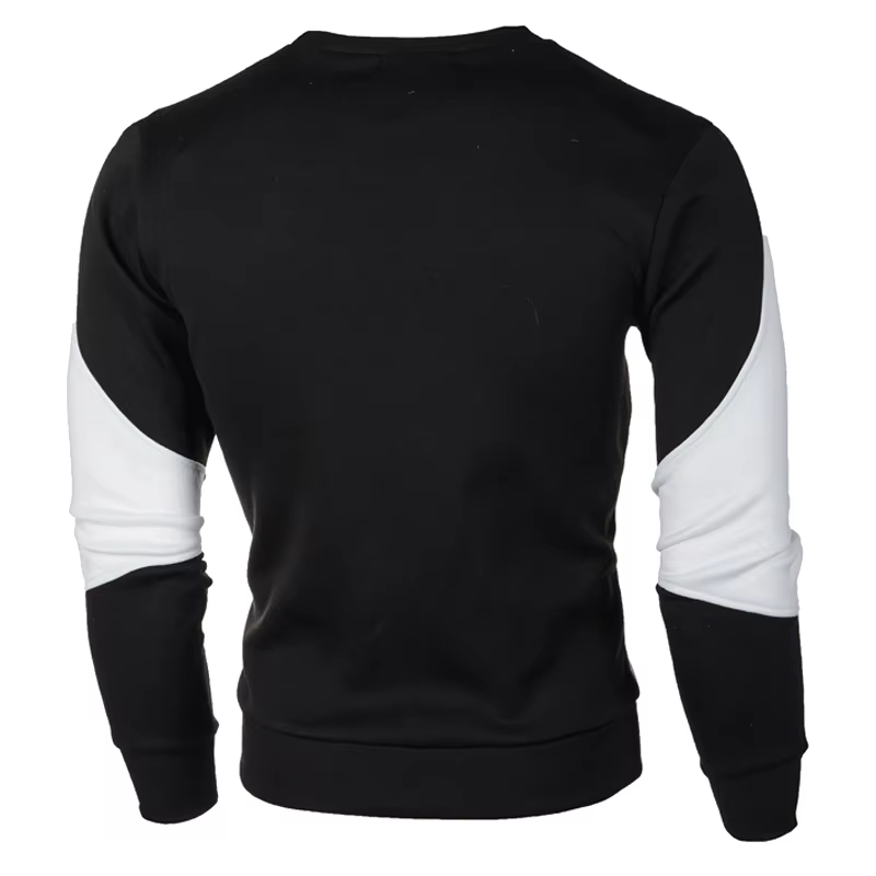 Round neck casual jumper sweatshirt