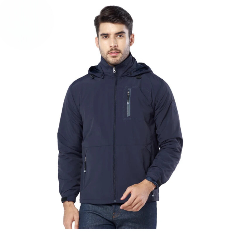 Men's mackintosh Waterproof Lightweight with hood and pockets