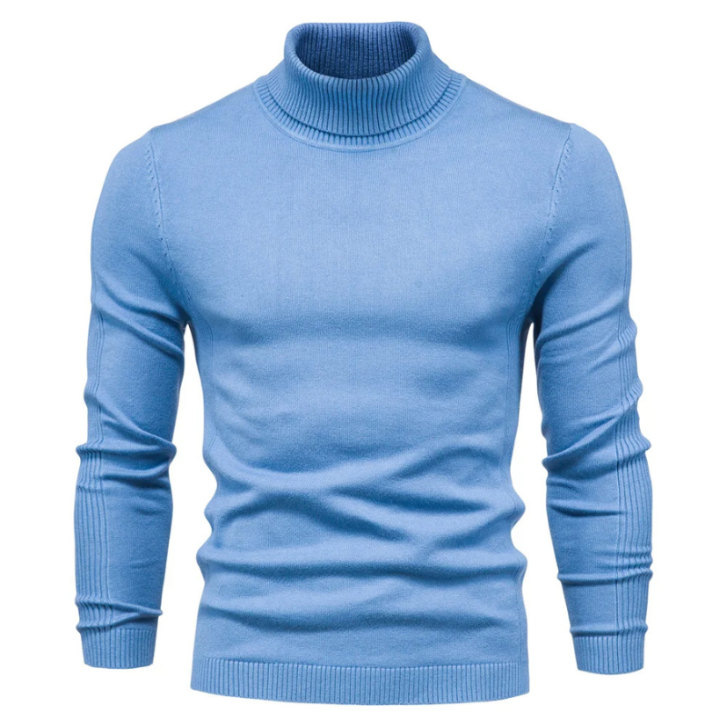 Fashionable slim fit knitted jumper