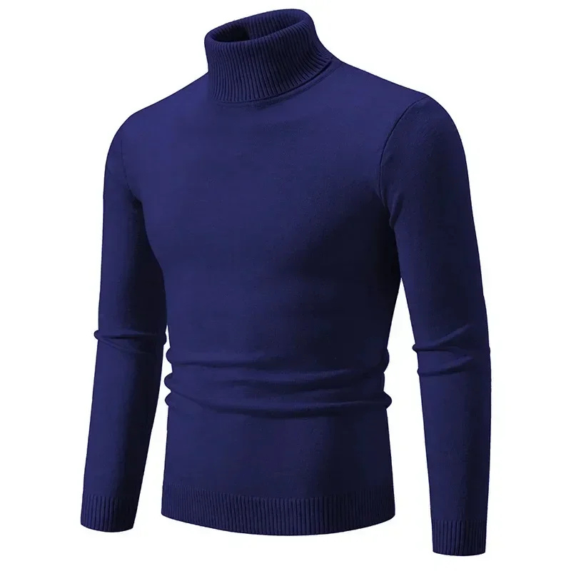 Stylish turtleneck jumper for cold days