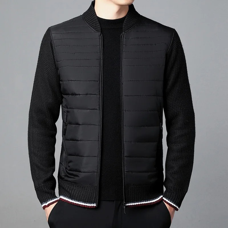 Men's quilted transition jacket